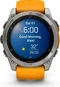 Garmin Fenix 8 51mm Sapphire titanium/spark pomarańczowy