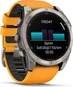 Garmin Fenix 8 51mm Sapphire titanium/spark pomarańczowy