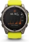 Garmin Fenix 8 51mm Sapphire solar titanium/amp yellow-graphite
