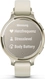 Garmin Lily 2 Active lunar złoty/bone