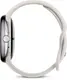 Google pikseli Watch 3 (LTE) 45mm Polished Silver z paskiem sportowym Porcelain