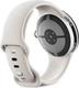Google pikseli Watch 4 (Wi-Fi) 41mm Polished Silver z paskiem sportowym Porcelain