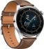 Huawei Watch 3 Classic srebrny z pasek ze skóry brązowy