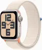 Apple Watch SE (2022) (GPS) 40mm Polarstern z Sport Loop Polarstern