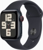 Apple Watch SE 2022 (GPS + Cellular) 40mm Mitternacht z paskiem sportowym S/M Mitternacht