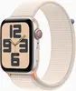 Apple Watch SE (2022) (GPS + Cellular) 44mm Polarstern z Sport Loop Polarstern