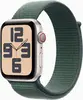 Apple Watch SE (2022) (GPS + Cellular) 44mm Polarstern z Sport Loop morski zielony