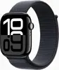 Apple Watch Series 10 (GPS) 46mm aluminiowy diamentowo-czarny z Sport Loop tusz