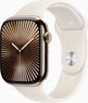 Apple Watch Series 10 (GPS + Cellular) 46mm titan złoty z paskiem sportowym M/L Polarstern