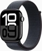 Apple Watch Series 10 (GPS + Cellular) 46mm aluminiowy diamentowo-czarny z Sport Loop tusz