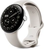 Google pikseli Watch 4 (LTE) 41mm Polished Silver z paskiem sportowym Porcelain