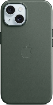 Apple Feingewebe etui z MagSafe do iPhone 15 wiecznie zielony