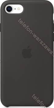 Apple Silikonowe etui do iPhone'a SE (2020) czarne