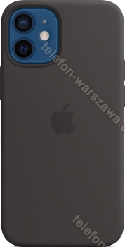 Apple Silikonowe etui z MagSafe do iPhone'a 12 mini czarne