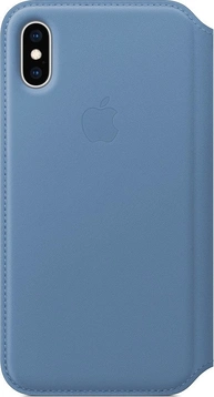 Apple Skórzane etui folio do iPhone'a XS chabrowe