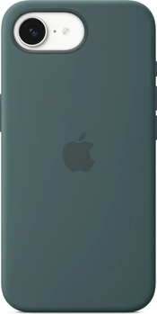 Apple futerał silikonowy do iPhone 16e morski zielony