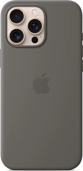 Apple futerał silikonowy z MagSafe do iPhone 16 Pro Max szarz kamienny