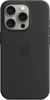 Apple futerał silikonowy z MagSafe do iPhone 15 Pro czarny