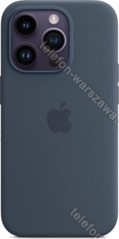 Apple futerał silikonowy z MagSafe do iPhone 14 Pro sturmblau
