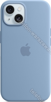Apple futerał silikonowy z MagSafe do iPhone 15 winterblau
