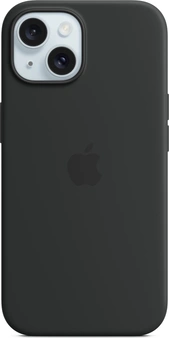 Apple futerał silikonowy z MagSafe do iPhone 15 czarny