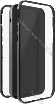 Black Rock 360° Glass etui do Apple iPhone 12/12 Pro przeźroczysty/czarny