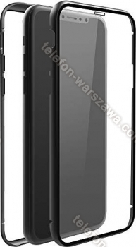 Black Rock 360° Glass etui do Apple iPhone XS Max przeźroczysty/czarny