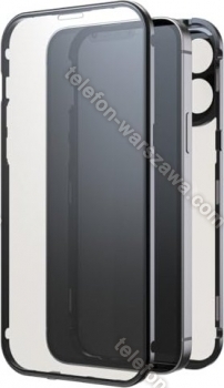 Black Rock 360° Glass etui do Apple iPhone 15 Pro Max przeźroczysty/czarny