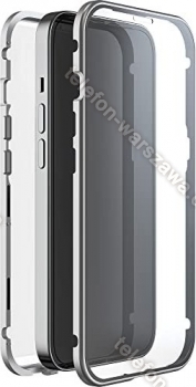 Black Rock 360° Glass etui do Apple iPhone 14 przeźroczysty/srebrny