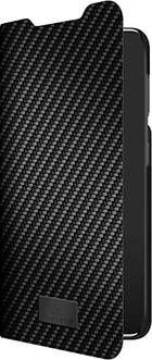 Black Rock Flex carbon Booklet do Samsung Galaxy S22 czarny