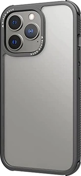 Black Rock wytrzymały etui do Apple iPhone 13 Pro przeźroczysty/czarny