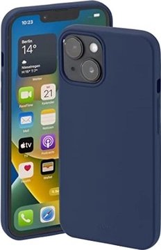 Hama Cover Finest Feel do Apple iPhone 14 Plus ciemnoniebieski
