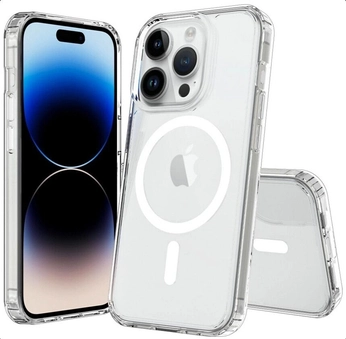 JT Berlin Pankow Clear etui MagSafe do Apple iPhone 15 Pro Max przeźroczysty