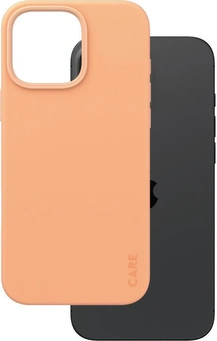 PanzerGlass Care Fashionable etui MagSafe do Apple iPhone 16 Pro Max Peach Fuzz