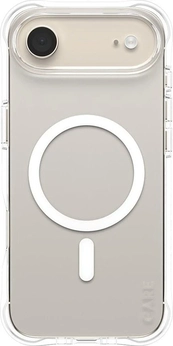 PanzerGlass Care Fashionable etui Samba przeźroczysty w. White MagSafe do Apple iPhone Air
