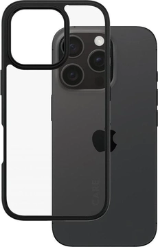 PanzerGlass Care Flagship etui Urban Combat Black Frame do Apple iPhone 16 Pro przeźroczysty