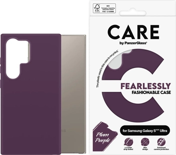 PanzerGlass Care Fashionable etui do Samsung Galaxy S25 Ultra Plum Purple