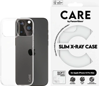PanzerGlass Care Fashionable etui przeźroczysty X-Ray Soft Basic do Apple iPhone 15 Pro Max