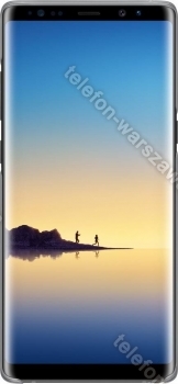 Samsung Clear Cover do Galaxy Note 8 czarny
