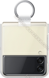 Samsung Clear Cover with pierścień do Galaxy Z Flip 3 5G przeźroczysty