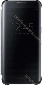 Samsung Clear View Cover do Galaxy S7 Edge czarny