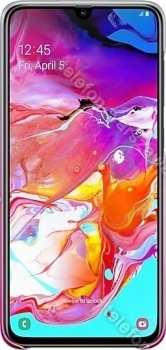 Samsung Gradation Cover do Galaxy A70 różowy