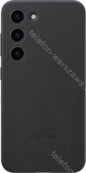 Samsung Leather etui do Galaxy S23 czarny