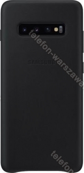 Samsung Leather Cover do Galaxy S10+ czarny