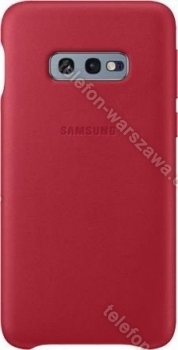Samsung Leather Cover do Galaxy S10e czerwony