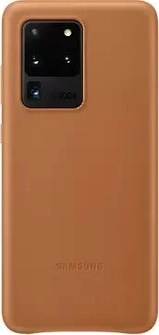 Samsung Leather Cover do Galaxy S20 Ultra brązowy