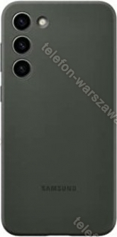 Samsung Silicone etui do Galaxy S23+ zielony