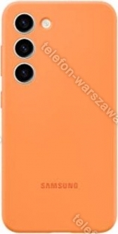 Samsung Silicone etui do Galaxy S23 pomarańczowy