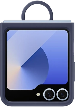 Samsung Silicone etui do Galaxy Z Flip7 FE/Flip6 Navy