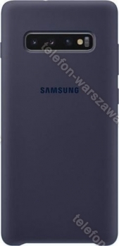 Samsung Silicone Cover do Galaxy S10+ navy niebieski